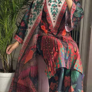 বাটার দুবাই সিল্ক 3 (রেডিমেড থ্রি পিস)